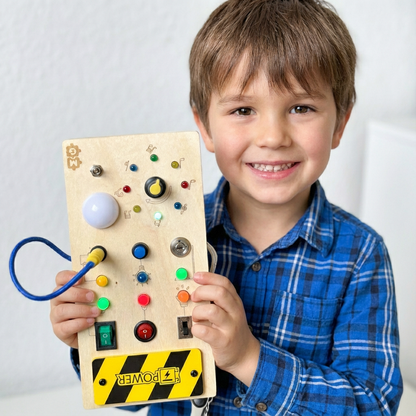 Toy For Less™ Wooden Switch Board