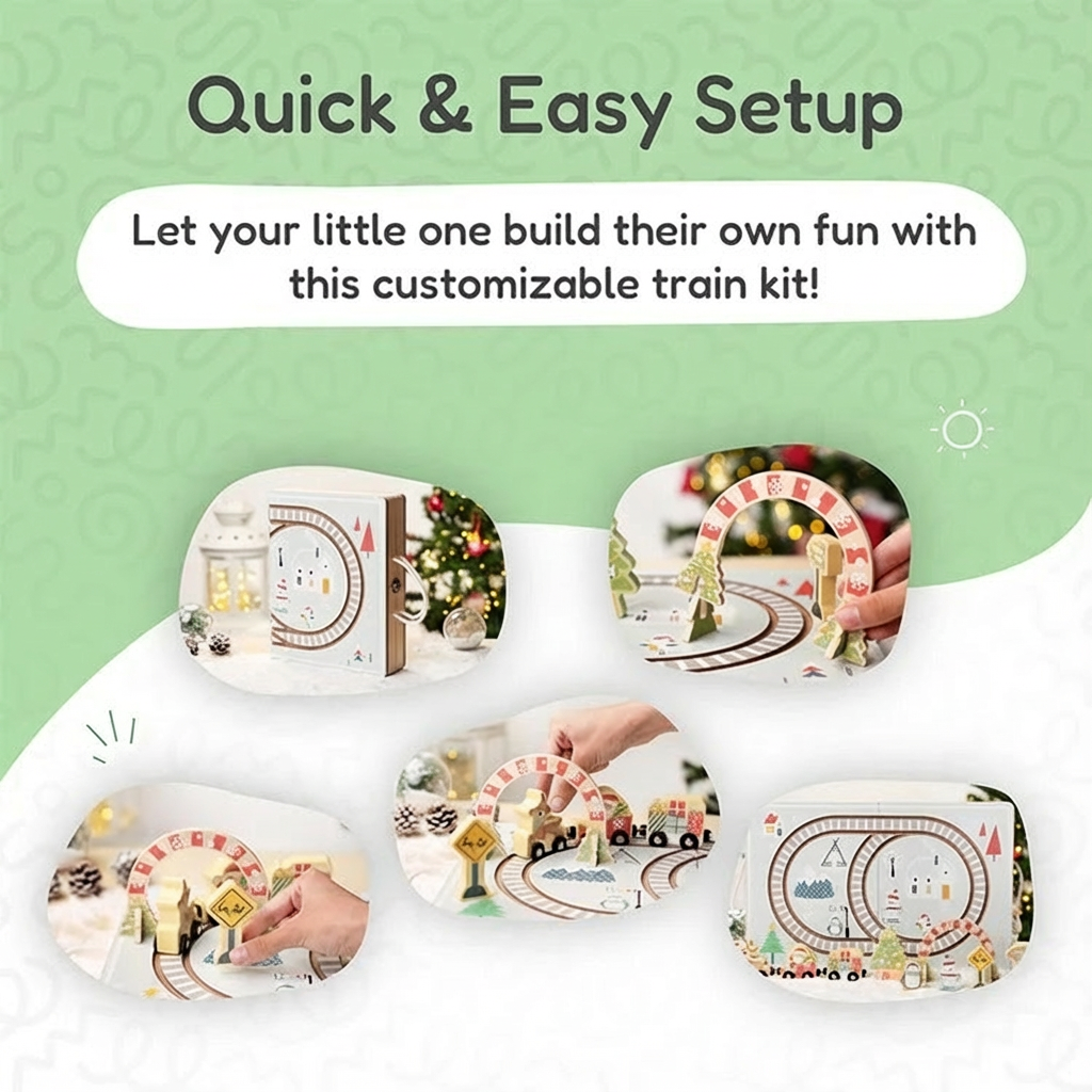 Toy For Less™ Christmas Railway