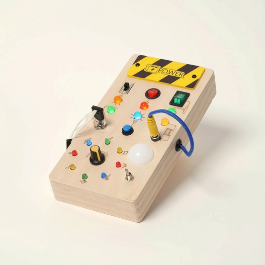 Toy For Less™ Wooden Switch Board